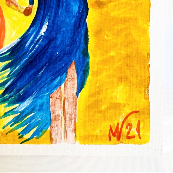 Mother Daughters Sisters Painting ORIGINAL Artwork - Picture 8 of 10